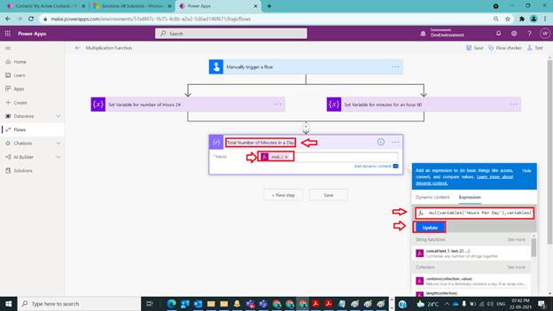 Usage of Multiplication Function in Power Automate